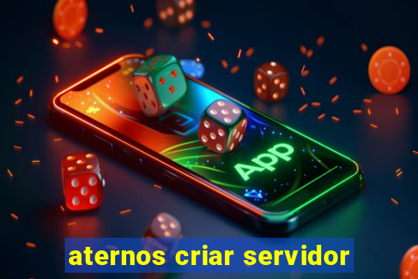 aternos criar servidor